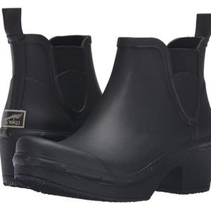 Dansko Rosa waterproof rain boots